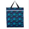 2 Pack Large Hanging Wet Bags Laundry Pail Bags Cloth Diapers Reusable (Whales Stars) view 2