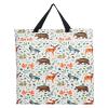 2 Pack Large Hanging Wet Bags Laundry Pail Bags Cloth Diapers Reusable (Whales Stars) view 4