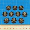 LITKO Activated Token Set Compatible with Warcry, Brown (10) view 3