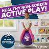 Flybar Hopper Ball for Kids, Inflatable Bouncy Ride-On Ball w/Handle for Indoor & Outdoor Active Play, Includes Pump, Jump Ball Toy for Boys & Girls, Supports Up to 185 lbs, Ages 6+, 22-Inch, Medium view 2