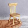 1:12 Dollhouse Miniature Handmade Bamboo Chair Home Yard Furniture; Lot 4 Chairs; High 3" view 1