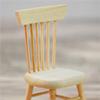 1:12 Dollhouse Miniature Handmade Bamboo Chair Home Yard Furniture; Lot 4 Chairs; High 3" view 2
