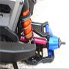 GPM For Traxxas 1/10 Maxx 4WD Monster Truck Upgrade Parts Stainless Steel Tie Rod + 25T Servo Horn & Steel+Aluminum Front + Rear Adjustable Cvd Drive Shaft - 20Pc Set Red view 4