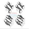 GPM For Traxxas 1/10 Maxx 4WD Monster Truck Upgrade Parts Aluminum Full Suspension Arm Set (Front + Rear & Upper + Lower Arms) - 56Pc Set Black view 1