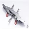 RZXYL Aluminum Rear Bumper with Trailer Hitch for 1/10 Traxxas TRX4 RC Crawler Upgrade Parts (Titanium) view 3