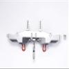 RZXYL Aluminum Rear Bumper with Trailer Hitch for 1/10 Traxxas TRX4 RC Crawler Upgrade Parts (Titanium) view 4