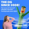 LookOurWay Air Dancers Wacky Waving Inflatable Tube Man Set - 20 Feet Tall Inflatable Dancing Man with Blower for Business Advertising - St. Patrick's Day Theme - Leprechaun view 2