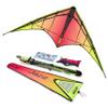 Jazz 2.0 Dual-line Sport Kite, Infrared, Ready to Fly with Flying Lines, Wrist Straps, Winder, Instructions, and Storage Bag view 1