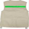 Eagle Eye Explorer Combination Set: 1 Tan X-Small Explorer Kids Cargo Vest: Reflective Safety Straps + 1 Green 8x21 Mag. Binoculars: Soft Rubber Eye Piece for boys & girls, Waterproof view 3