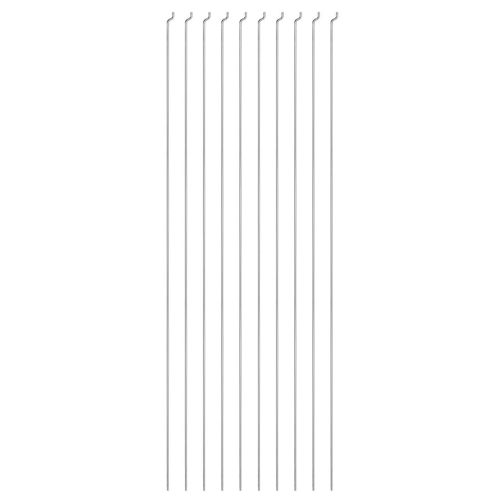 uxcell 1.5mm x 325mm (12.7 Inch) Steel Z Pull/Push Rods Parts for RC Airplane Plane Boat Replacement (Pack of 10)