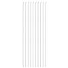 uxcell 1.5mm x 325mm (12.7 Inch) Steel Z Pull/Push Rods Parts for RC Airplane Plane Boat Replacement (Pack of 10) view 1