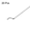 uxcell 1.5mm x 300mm (12 Inch) Steel Z Pull/Push Rods Parts for RC Airplane Plane Boat Replacement (Pack of 20) view 3