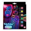 WIDMANN 09602 Set of 6 UV Makeup pens, Colourful, standard size view 1