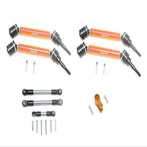 Stainless Steel TIE Rod+25T SERVO Horn&Steel F+R Adjustable CVD Drive Shaft -20PC Set