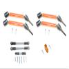 Stainless Steel TIE Rod+25T SERVO Horn&Steel F+R Adjustable CVD Drive Shaft -20PC Set view 1