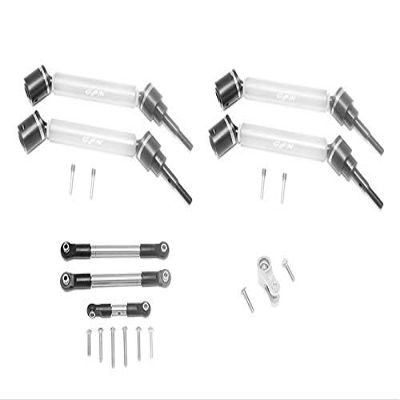 Stainless Steel TIE Rod+25T SERVO Horn&Steel F+R Adjustable CVD Drive Shaft -20PC Set