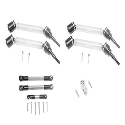 Stainless Steel TIE Rod+25T SERVO Horn&Steel F+R Adjustable CVD Drive Shaft -20PC Set