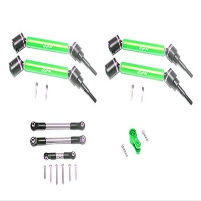 Stainless Steel TIE Rod+25T SERVO Horn&Steel F+R Adjustable CVD Drive Shaft -20PC Set