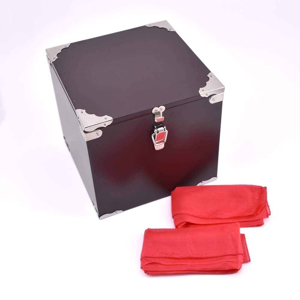 SUMAG Light & Heavy Chest - MC Magic Tricks Wooden Box Magic for Professional Magician Stage Illusions Gimmick Props Comdy Funny
