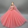 Lance Home 3Pcs Handmade Clothes Vintage Dress for 29cm Doll Wedding Noble Party Dresses Gown Outfit Costume Suit for 11.5 inch Dolls view 3