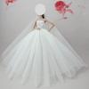 Lance Home 3Pcs Handmade Clothes Vintage Dress for 29cm Doll Wedding Noble Party Dresses Gown Outfit Costume Suit for 11.5 inch Dolls view 4