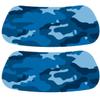 Camouflage EyeBlack Stickers - Blue, Package of 12 Pairs view 2