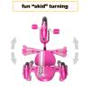Mobo Mity Sport Safe Tricycle. Toddler Big Wheel Ride On Trike. Pedal Car, Pink, Large view 4