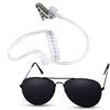 Twdrer 2-Piece Spy Agent Costume Set with Earpiece & Sunglasses, Secret Service Security Guard Accessories for Men Wome, Halloween Cosplay Party view 1