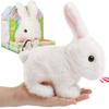 Liberty Imports Plush Bunny Rabbit Pet Electronic Toy - Walking, Hopping, Wiggle Ears, Twitch Nose, Sounds for Kids view 1