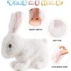 Liberty Imports Plush Bunny Rabbit Pet Electronic Toy - Walking, Hopping, Wiggle Ears, Twitch Nose, Sounds for Kids view 2