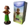 Franchise Figurine Co Hula Dog Dashboard Doll Car Accessories Bobblehead for Van Life and Beach Creations | German Shepherd | Golden Retriever | Labrador Retriever (Golden Retriever) view 1