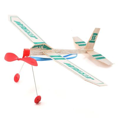 Guillows Balsa Wood Gliders - Jetstream | Propeller and Rubber Band-Powered Wooden Airplane Toy | Balsa Wood Glider Assembly Kits | Safely Bubble-Wrapped, only from KYGON (2)