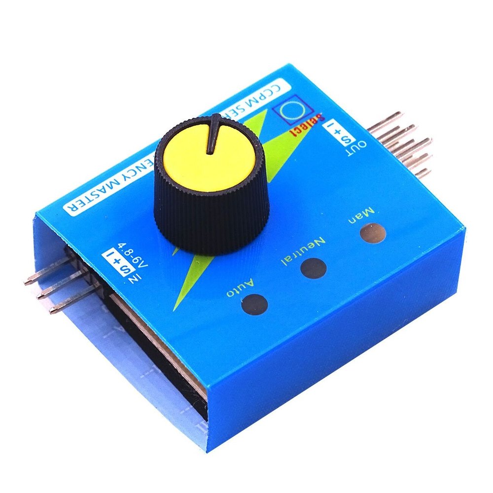 10PCS Servo Tester Gear Test CCPM Consistency Master Checker 3CH 4.8-6V with Indicator Light