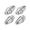 uxcell 4PCS RC Airplane Spinners Propeller Adapter Saver for Shaft Brushless Motor (3.17mm Aperture and 6mm Output Axle) view 1