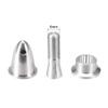 uxcell 4PCS RC Airplane Spinners Propeller Adapter Saver for Shaft Brushless Motor (3.17mm Aperture and 6mm Output Axle) view 2