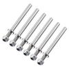 uxcell 15/64 Inch Diameter x 2.3 Inch Length Landing Gear Steel Axle Shaft Drive Axle with Nuts for RC Airplane - 6PCS view 1