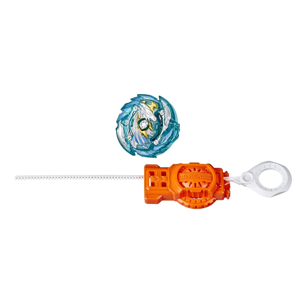 Bey Blade Burst Rise Hypersphere Harmony Pegasus P5 Starter Pack - Stamina Type Battling Top Toy and Right/Left-Spin Launcher, Ages 8 and Up