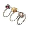 SWAROVSKI Crystal Mimosa Set of 3 Rings (6) view 1
