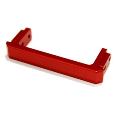 Red CNC Machined Aluminum Rear Bumper Eliminating Brace, for Associated Enduro