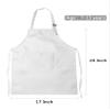 SATINIOR 8 Set Kids Apron and Chef Hat Set Kids Apron with 2 Pockets Adjustable for Boys Girl's Cooking Baking Painting view 2