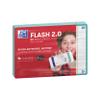 Flash Cards, Ruled with Mint Frame, A6, Pack of 80 view 1