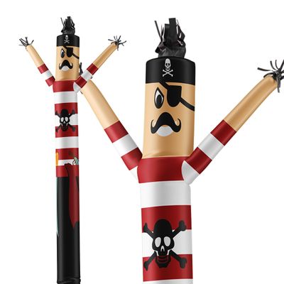 LookOurWay Air Dancers Inflatable Tube Man Attachment - 20 Feet Tall Wacky Waving Inflatable Dancing Tube Guy for Business Promotion - Blower Not Included - Character Themed - Pirate