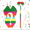 APINATA4U Fiesta Baby Onesie Pinata - Perfect for Gender Reveal Parties and Cinco de Mayo Themes - He or She? Boy or Girl? Seor or Seorita? Ideal Baby Shower Party Supplies! view 2