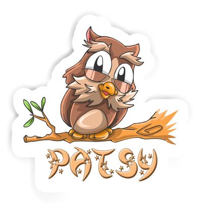 Patsy Owl Sticker (Large, 14x9.8 inch)