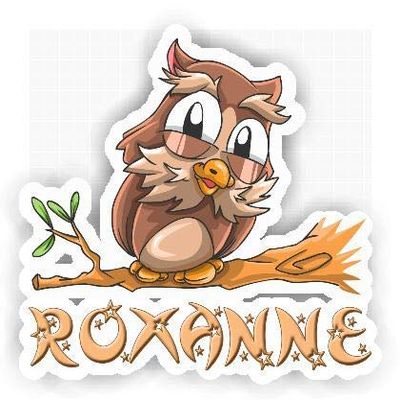 Roxanne Owl Sticker (Large, 14x9.8 inch)
