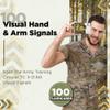 Army Flashcards - Military Hand and Arm Signals | 100 of The Most Important Visual Hand and Arm Signals | from The Army Training Circular TC 3-21.60: Visual Signals | Made in USA view 3