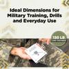 Army Flashcards - Military Hand and Arm Signals | 100 of The Most Important Visual Hand and Arm Signals | from The Army Training Circular TC 3-21.60: Visual Signals | Made in USA view 4
