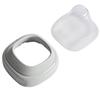 Hegen Baby Bottle Collar and Transparent Cover (Grey) view 1