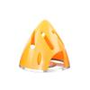 GEMFAN Aluminum Backplate Base Plastic Propeller Hold Hollow Spinner Oblique Bottom Version for Fixed Wing RC Plane Fairing (70mm,Yellow) view 1