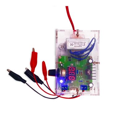 Taidacent LM317 Adjustable Power Supply Kit Electronic Technology Training DIY Production Power Test Welding Parts DIY Welding Kit (Parts)